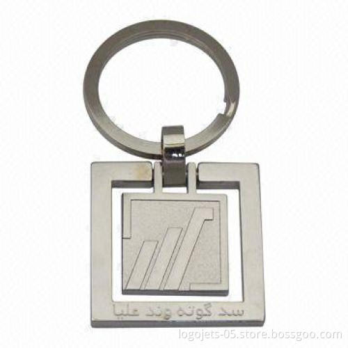 Zinc-alloy Metal Keychain with Soft Enamel and Colors Filled
